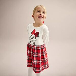 Disney x Jumping Beans Minnie Plaid Dress